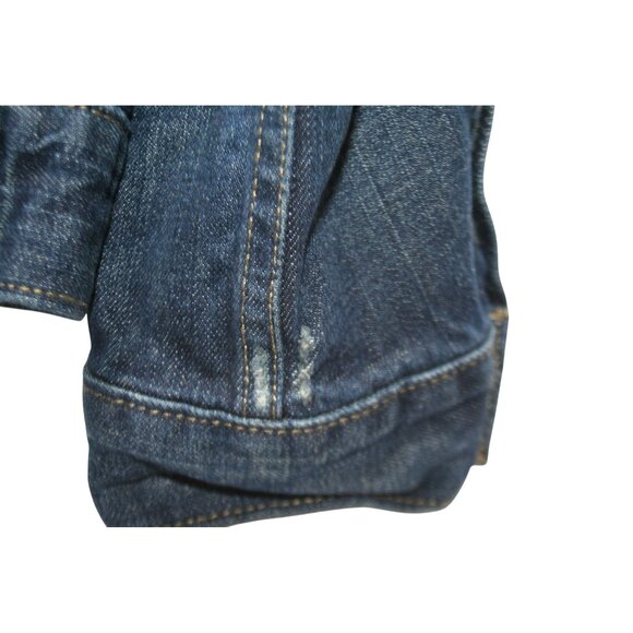 Levis S40116 Trucker Denim Jacket XL Dark Wash Classic Americana Jean Jacket - Picture 3 of 10